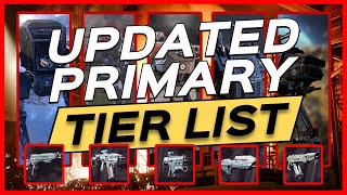 HELLDIVERS 2 | UPDATED | THE BEST & HONEST AUTOMATONS PRIMARY TIER LIST | PYTHON COMMANDOS PLACEMENT