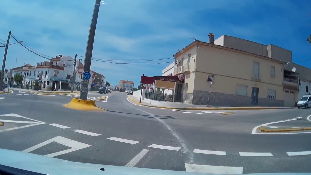 Llegada al centro de Martín de la Jara