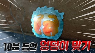 [라바챌린지]  엉지컬 강화훈련, 10분 동안 엉덩이 맞기🔥