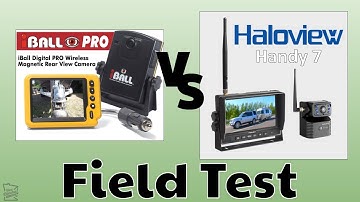 Wireless Backup Camera Comparison (iBall Pro Versus Haloview Handy 7)