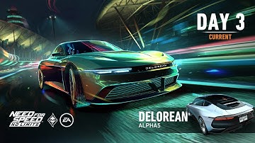 Need For Speed: No Limits | DeLorean Alpha5 (Thunderclap - Day 3 | Current)