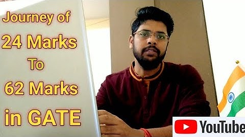 Journey of 24 Marks to 62 Marks In GATE Test Series ।। GATE 2024।। Low Marks in Test Series ।।