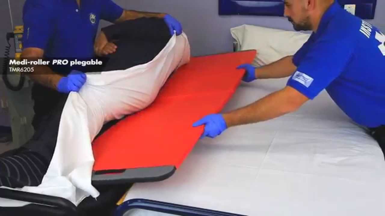 Medi-roller PRO (Esp) - TMR6205 - Tabla deslizante para transferencia lateral de pacientes