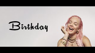 Anne-Marie - Birthday - Lyrics Video by Music Nhance