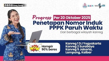 GOOD NEWS! Part-Time PPPK NIP Determination Progress Exceeds 90%! | Regional Offices 1, 2, and 5