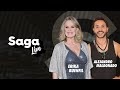 Erika Buenfil y Alejandro Maldonado con Adela Micha