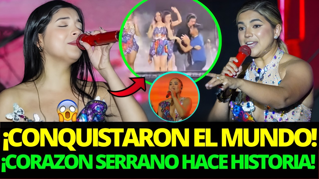 ¡Del Perú Para El Mundo! Corazón Serrano Triunfa En Ecuador Con lleno Espectacular