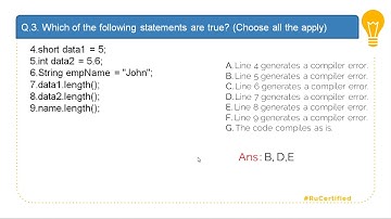 1Z0-808 Certification Preparation Guide - Mock1