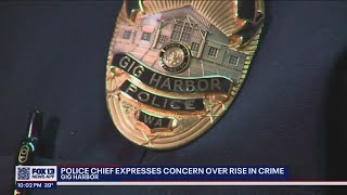 Gig Harbor Police Chief concerned over rise in crime | FOX 13 Seattle