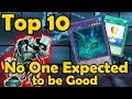 Top 10 Cards No One Expected to be Good in YuGiOh