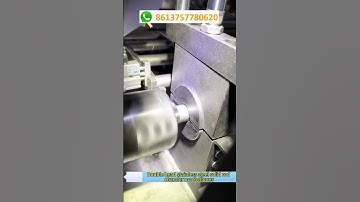 Double head stainless steel solid rod chamfer machellones