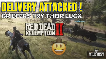 RDR2 GRIEFERS HIT US EARLY 🤠 TRADER ROLE DELIVERY 🤠 RDR2 ONLINE GAMEPLAY - PS4 PS5 XBOX -