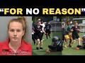 Woman Attacks 13-Year Black Teen During Rec League Football Game!!
