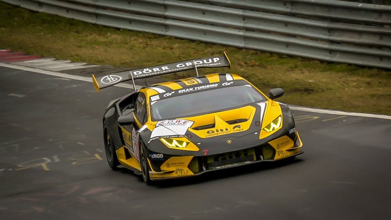 Lamborghini Huracan Super Trofeo LP620-2 on the Nürburgring