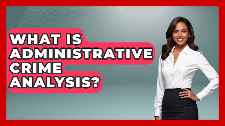 What Is Administrative Crime Analysis? - Law Enforcement Insider