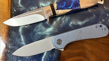 WE Elementum Blue Titanium, EDC Classic!