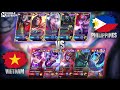 Aldous philippines vs gusion vietnam  national arena contest mlbb