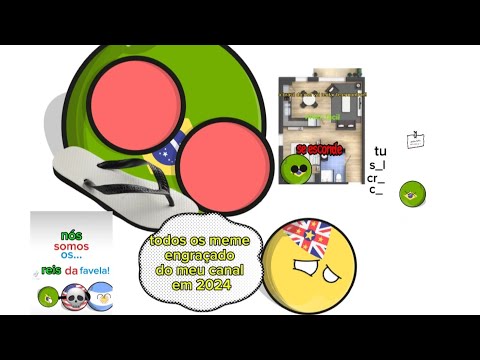 All the funny memes from my channel in 2024! ✨️ #countryballs #niue