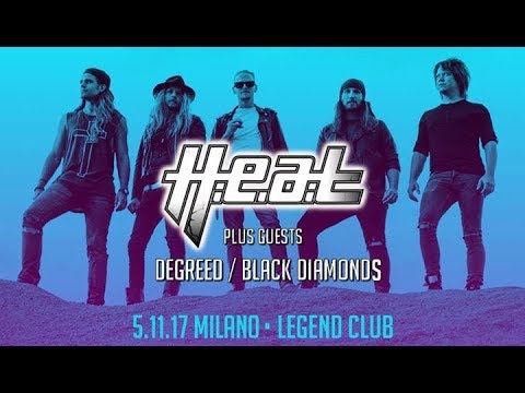 H. E. A. T - live in milano 2017 ( full concert )