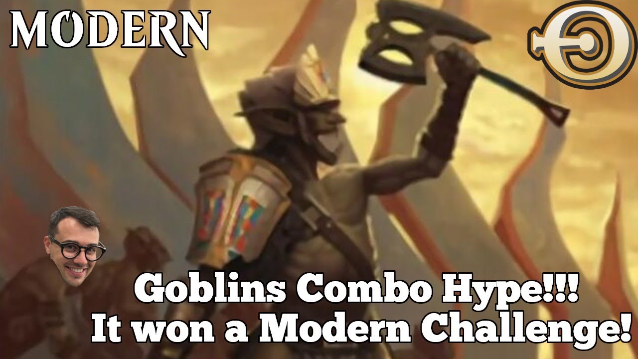 Goblins Combo Hype!!! It won a Modern Challenge! Modern MTGO YouTube