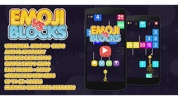 Emoji vs Blocks + Admob (Android Studio + Eclipse) Easy Reskin | Codecanyon Scripts and Snippets
