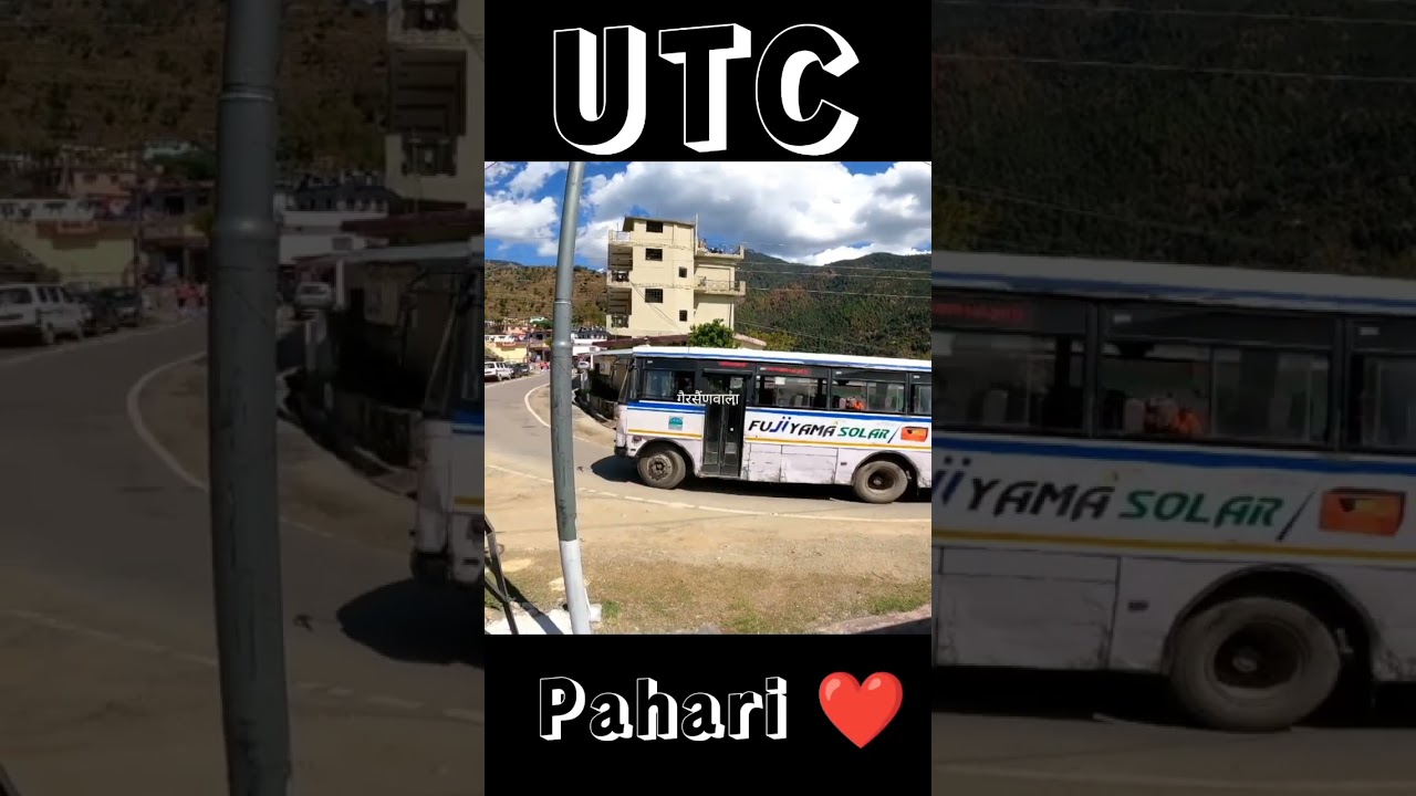 Uttarakhand Transport corporation Bus ❤ UTC  bus 