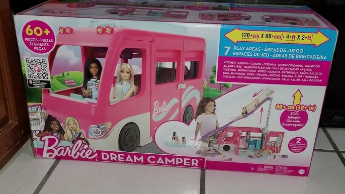 Barbie DREAM CAMPER Vehicle Rv Car Playset with POOL! #barbenheimer  #barbiemovie #barbie 