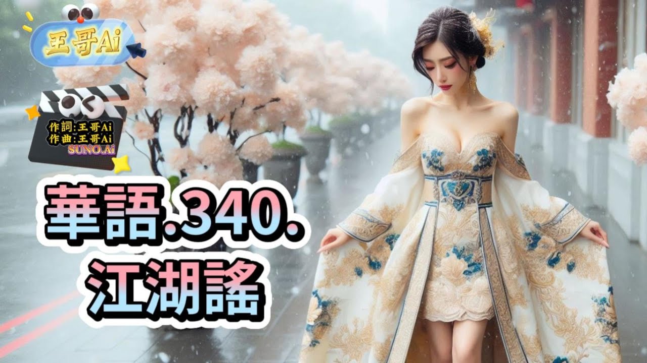 #王哥Ai 華語歌曲(340.江湖謠)若愛恨是場夢 何不醉倒明月光.任它風雪染白裳 痴人偏要赴遠方.斷弦琴 殘詩行 天涯盡處是故鄉這人間 誰不是 #華語流行歌曲 #國語歌曲 #Suno #ai #音樂 #王哥Ai 華語歌曲(340.江湖謠)若愛恨是場夢 何不醉倒明月光.任它風雪染白裳 痴人偏要赴遠方.斷弦琴 殘詩行 天涯盡處是故鄉這人間 誰不是 #華語流行歌曲 #國語歌曲 #Suno #ai #音樂