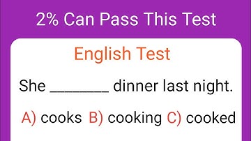 Mixed English Grammar Test | 2% Can Pass This Test | Grammar Quiz 