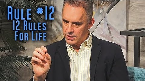 Rule 12: Pet a Cat When You Encounter One | Jordan Peterson