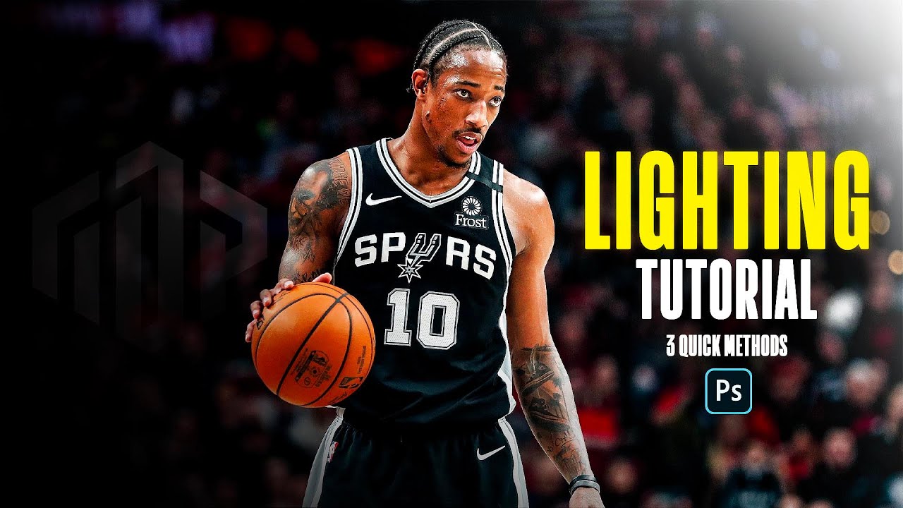Adobe Photoshop CC Lighting Tutorial (Sports Design)