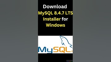 Download MySQL 8.4.7 LTS Installer for Windows | Step-by-Step Setup Guide 🚀