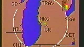 Muskegon NWS Radar Feb 1987