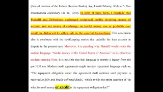 Affidavit of Walker Todd. 1. "What is Lawful Money, and Money Of Account?" - Explained