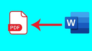 تحويل البحث من word الى pdf اون لاين في ثانيه واحده فقط !