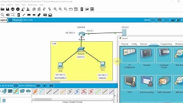 Video 8  - Setting up an email server using Cisco Packet Tracer