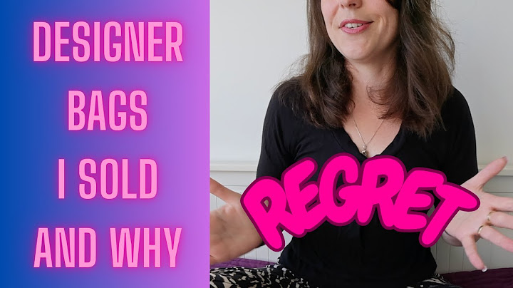 Mistakes and regrets 💸 the luxury and contemporary bags I've sold and why...