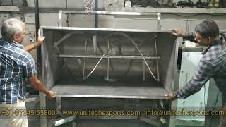 400 Kg/Batch Powder Mixing Machine or Tea Blending Machine 8 x 6 ft. (Ph. +91-909 505 909 1)