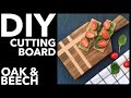 Разделочная доска из дуба и бука своими руками? | #DIY Oak, Beech #cutting #board