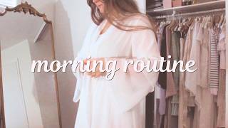 Silent Morning Routine ๐ธ| Avoiding Procrastination, Maple Cappuccinos & Daily Tasks โจ