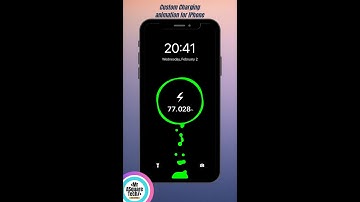 Custom Anime charging animations iPhone