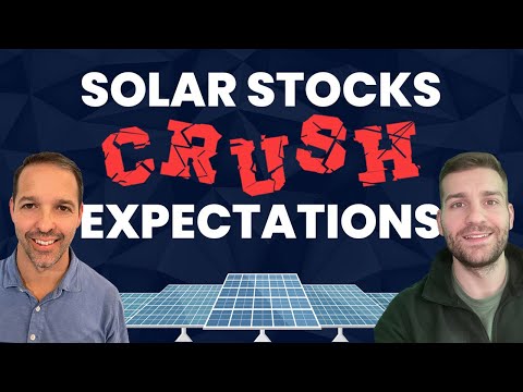 Why Solar Stocks Will Crush Investors’ Expectations