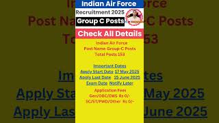 Airforce new vacancy ✈️🛫 #airforce #airforcerecruitment #manoharyadav12 #airforceupdate
