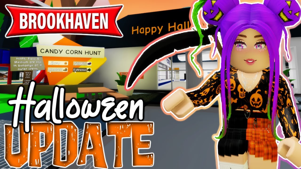 ich erkunde das 🎃HALLOWEEN🎃 UPDATE 2️⃣0️⃣2️⃣2️⃣ in BROOKHAVEN 🏡 Roblox ...