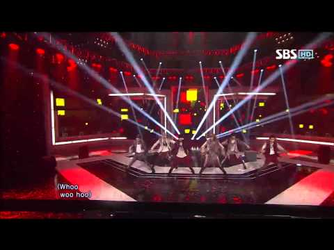 TEEN TOP [To You] @SBS Inkigayo Popular song 20120610