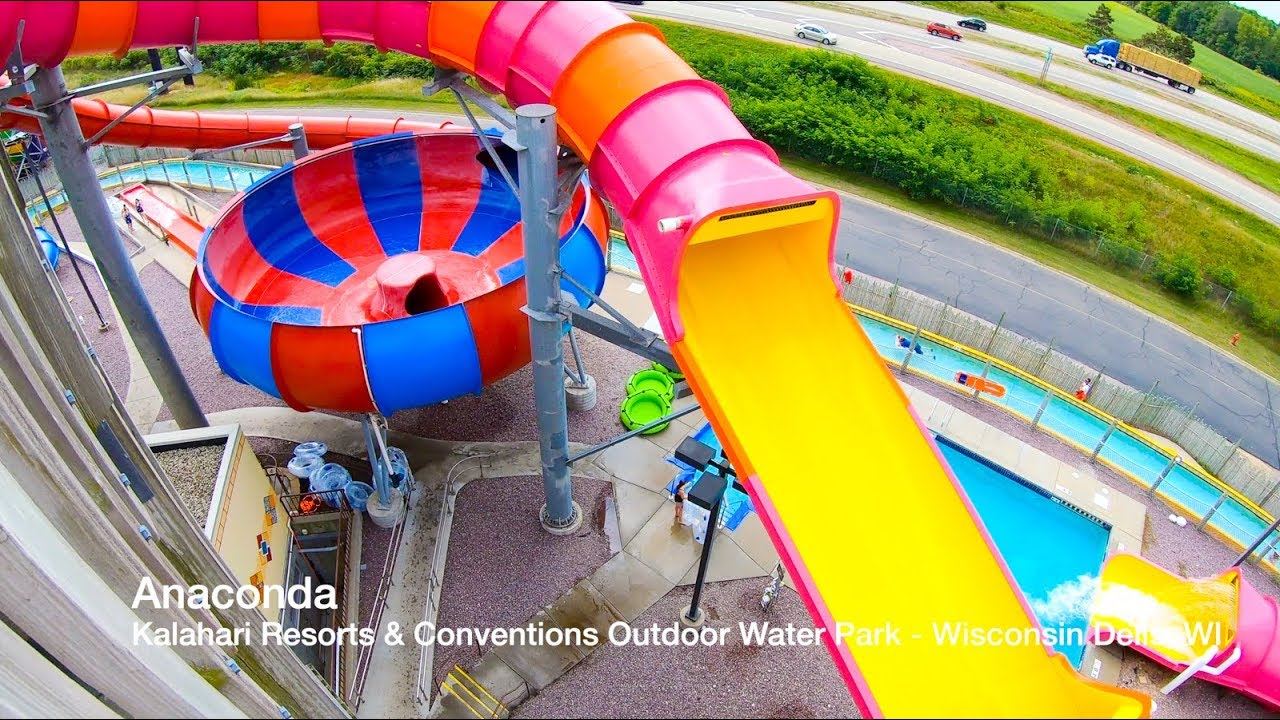 Anaconda Kalahari Resorts and Conventions Outdoor Water Park