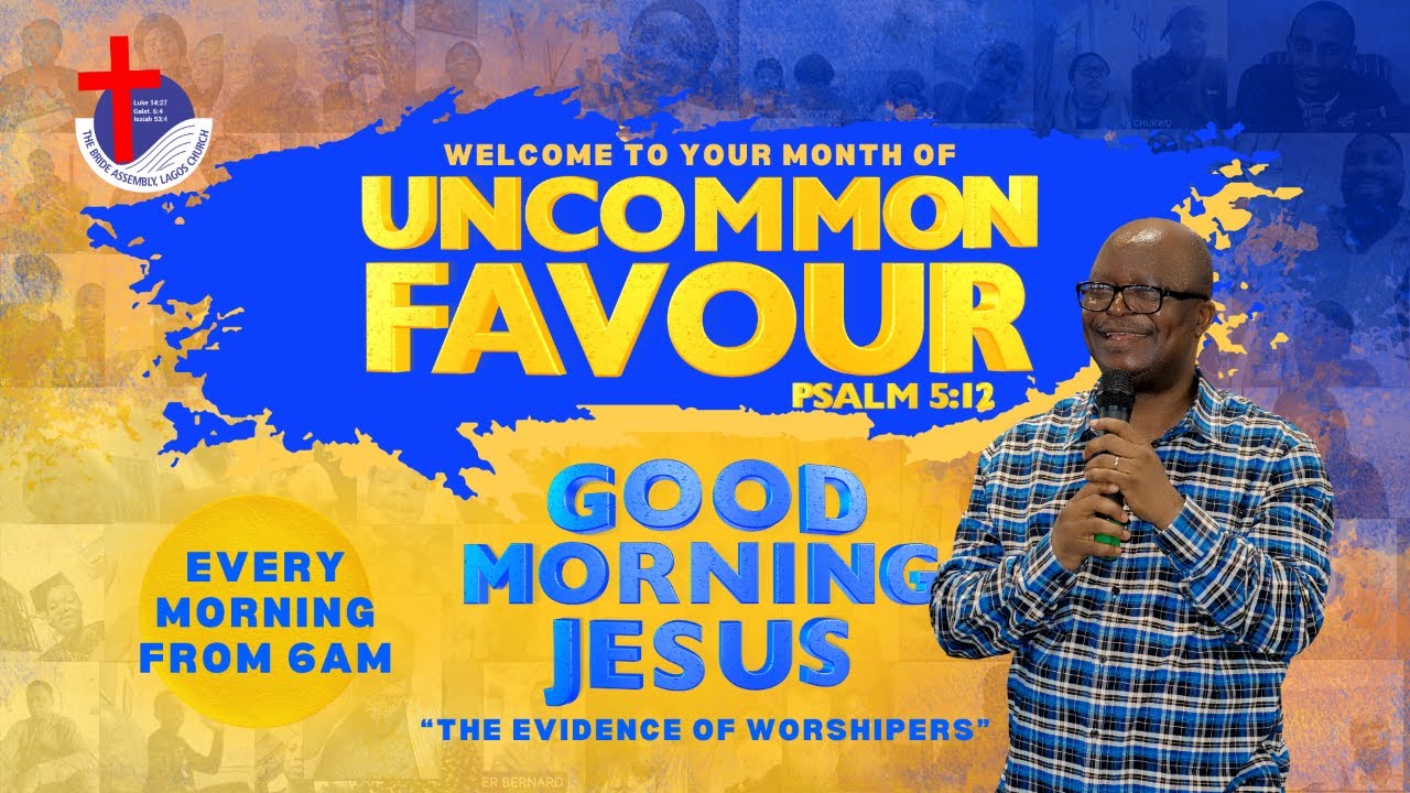 LIVE: #GOOD_MORNING_JESUS | #GMJ SEASON 2026 | #TheEvidenceOfWorshipers | #GodCanBeTrusted | #DAY57