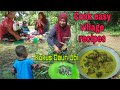 Cook easy village recipes || Kukus Daun Ubi....😍