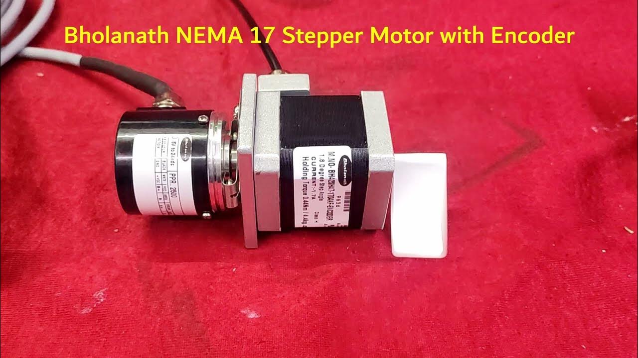 NEMA 17 Stepper Motor with Encoder | Bholanath NEMA 17 Stepper Motor ...