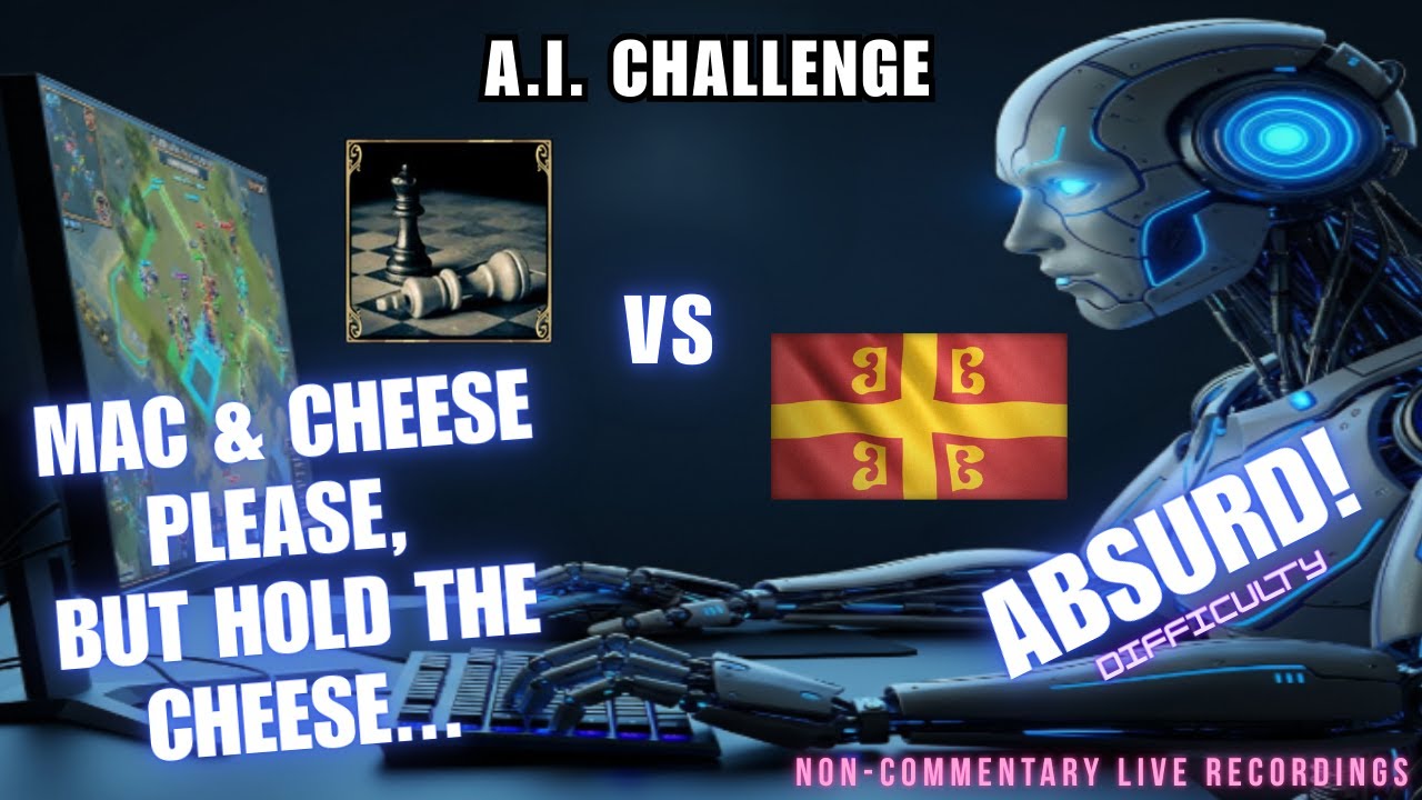 AOE4 A.I. Challenge #24 - 1v1 "Absurd" Macedonian Dynasty